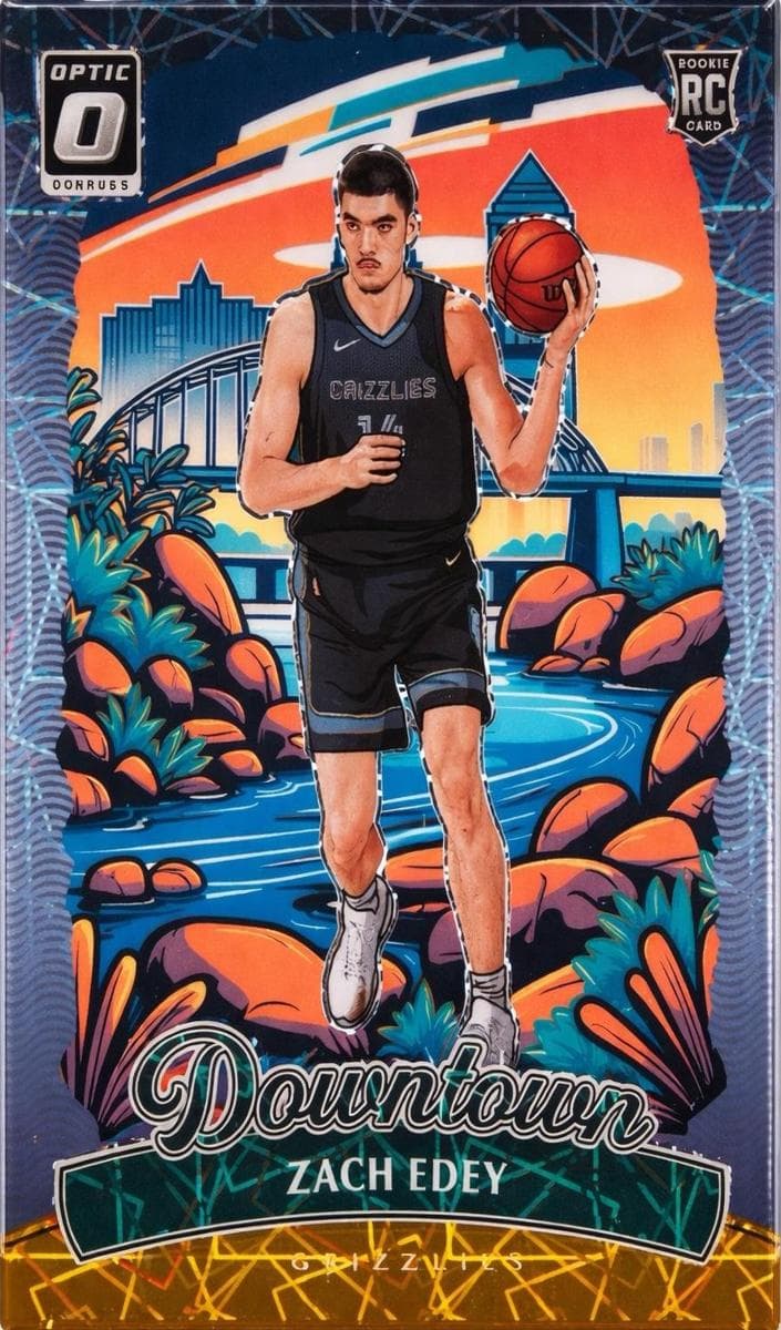 Zach Edey 2024 panini Donruss Optic