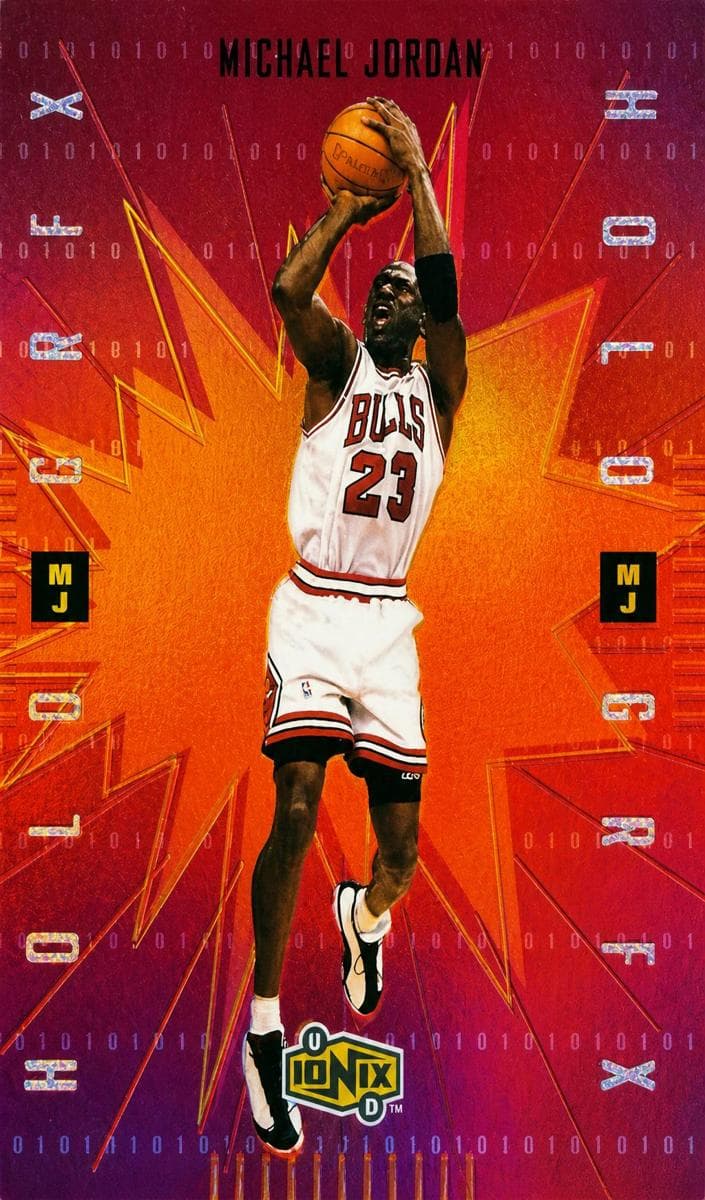 Michael Jordan 1998 upper-deck Ionix