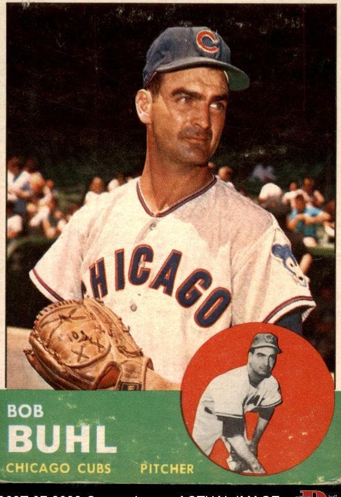 Bob Buhl 1963 topps Topps