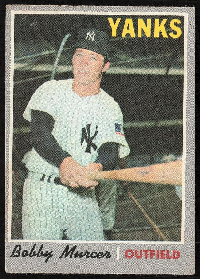 Bobby Murcer 1970 topps O-Pee-Chee