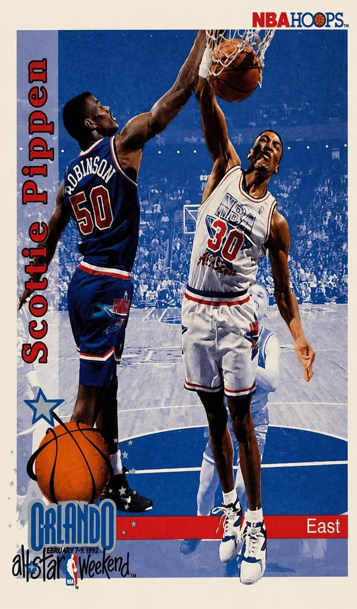 Scottie Pippen 1992 panini