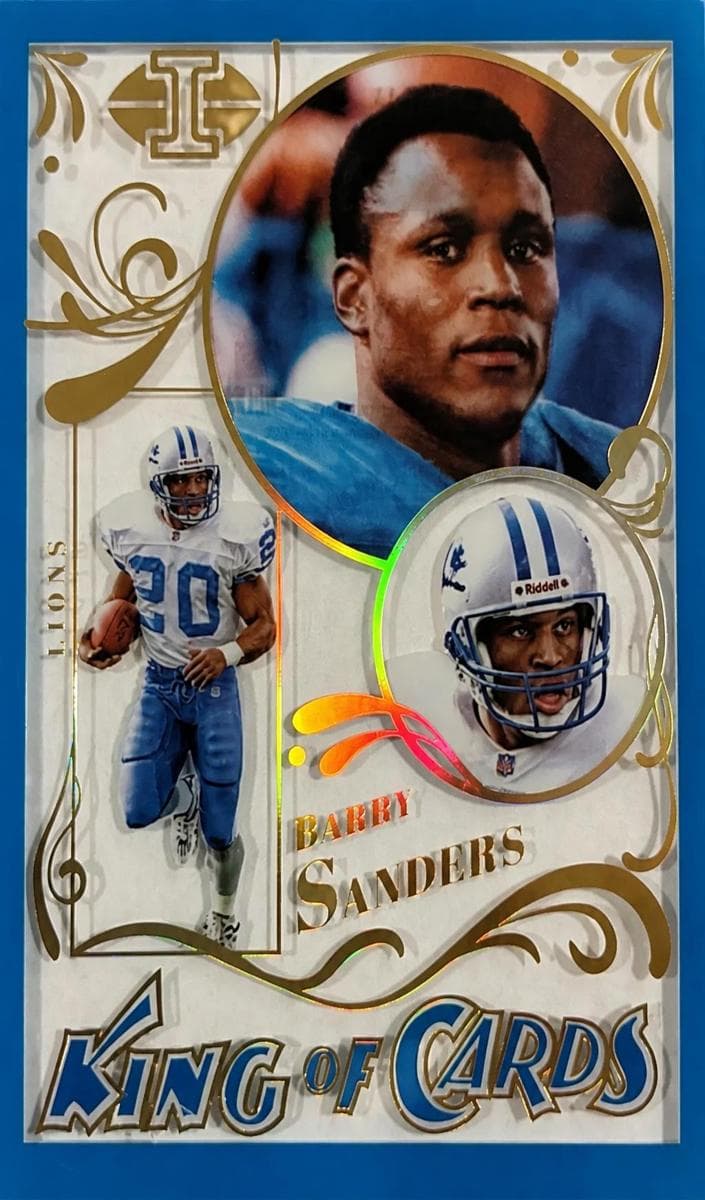 Barry Sanders 2022 panini Panini Illusions