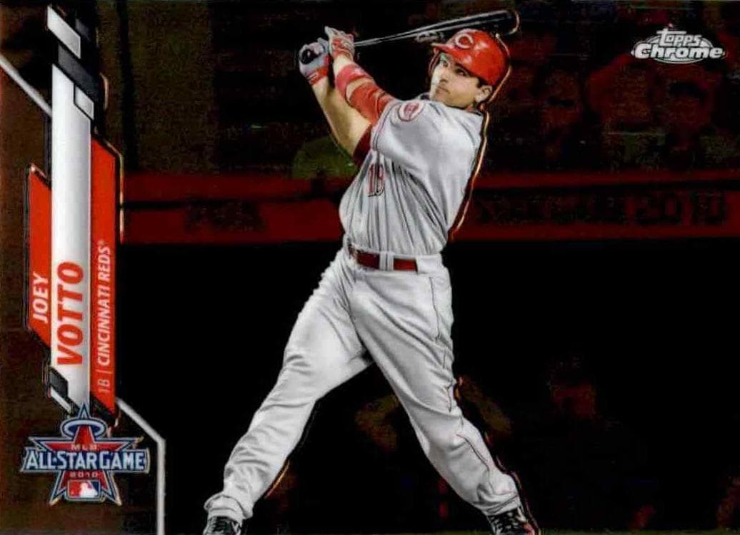 Joey Votto 2020 topps Topps Chrome Update