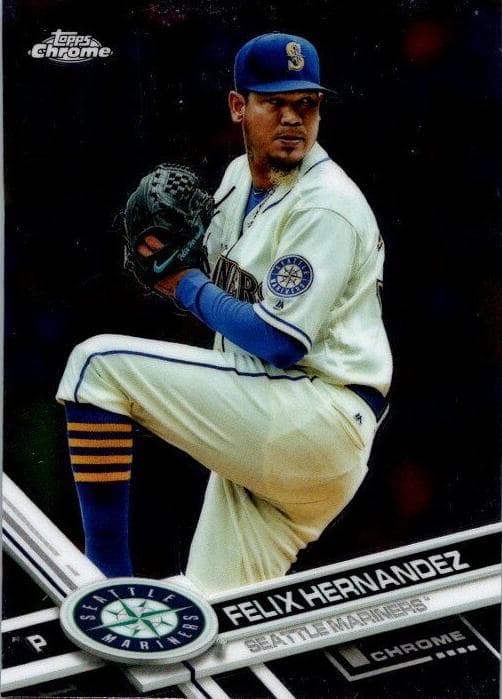 Felix Hernandez 2017 topps Topps Chrome