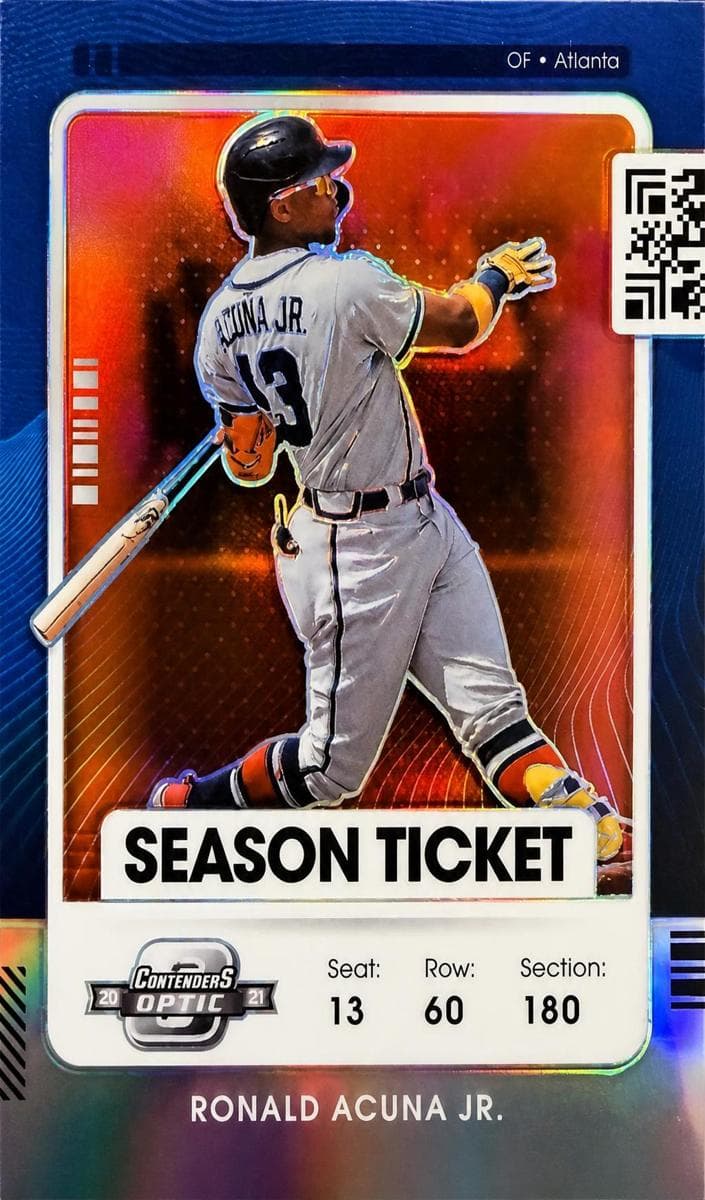Ronald Acuna Jr. 2021 panini Panini Contenders