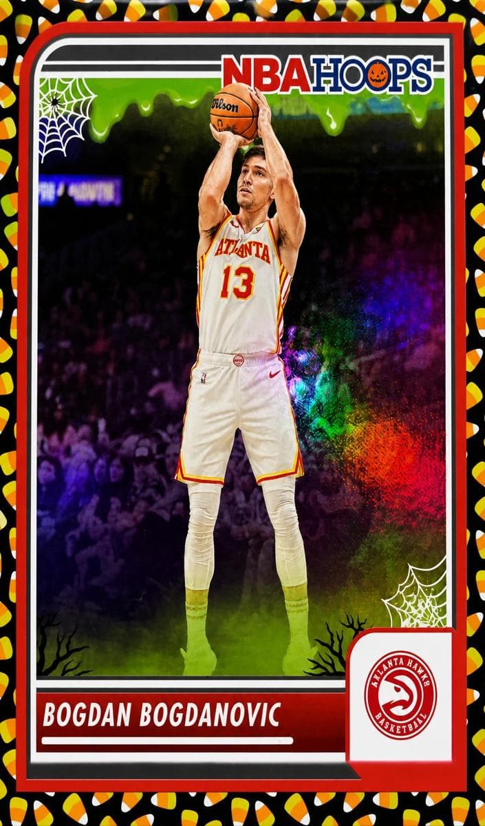Bogdan Bogdanovic 2023 panini Hoops Haunted Hoops