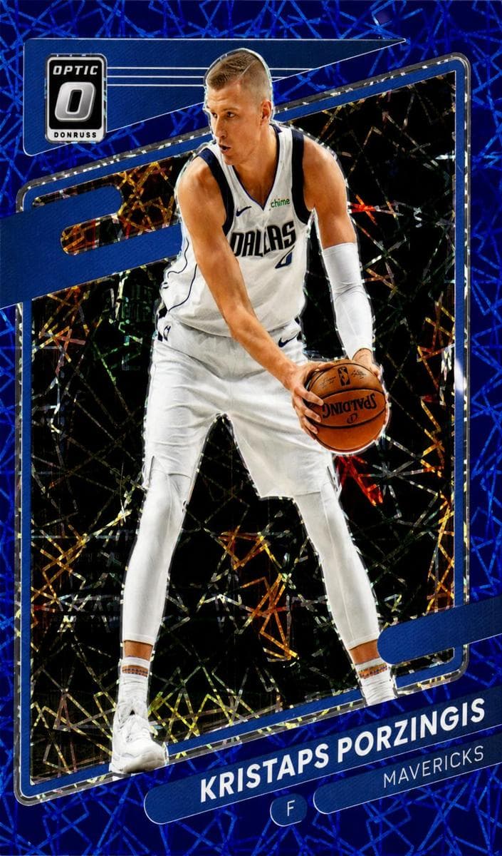 Kristaps Porzingis 2021 panini Donruss Optic