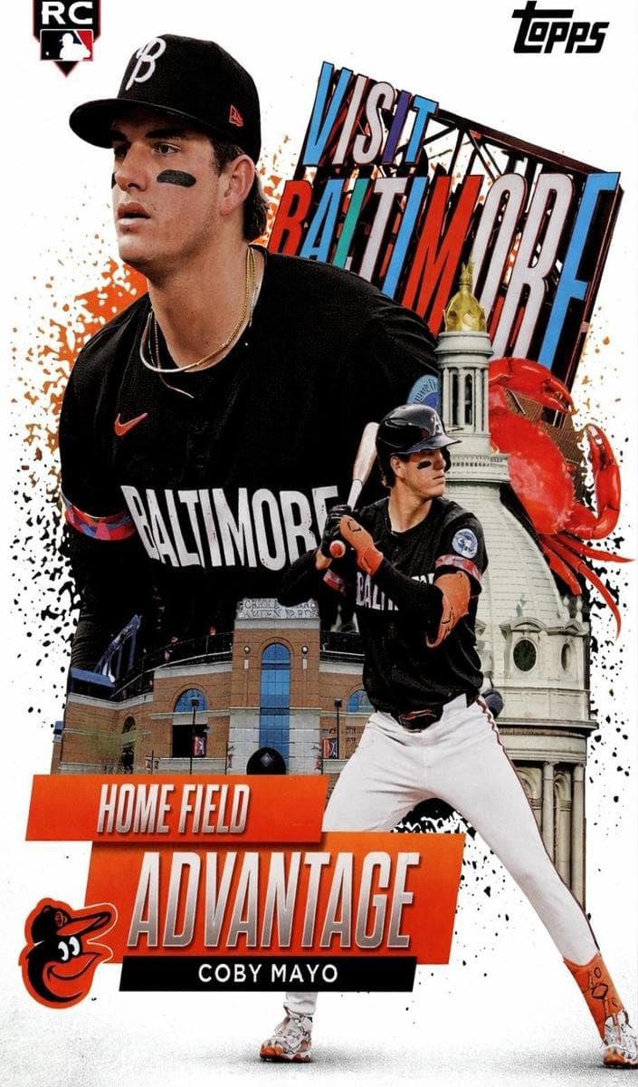 Coby Mayo 2025 topps Topps