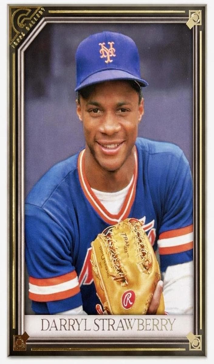 Darryl Strawberry 2021 topps Topps Gallery