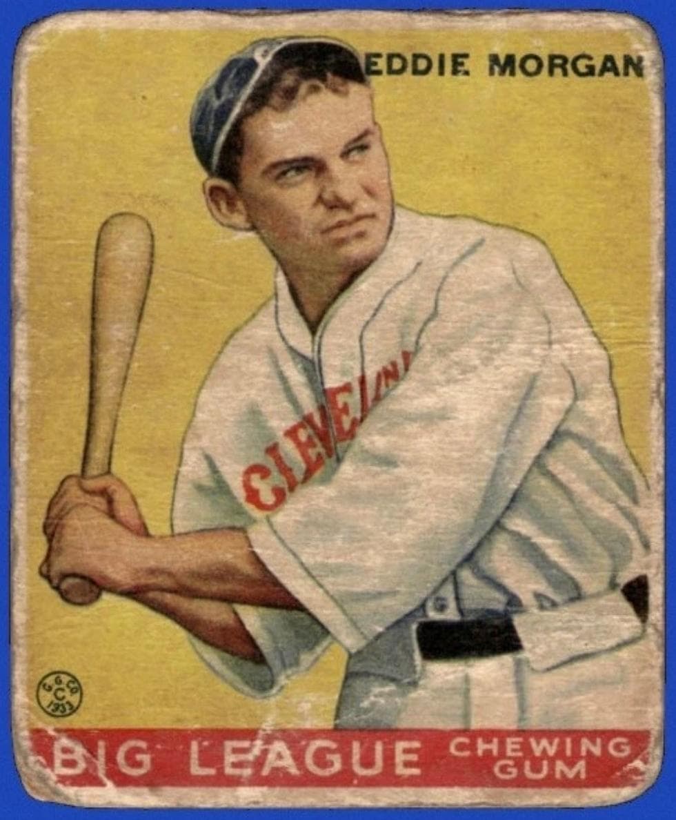 Eddie Morgan 1933 unknown Goudey