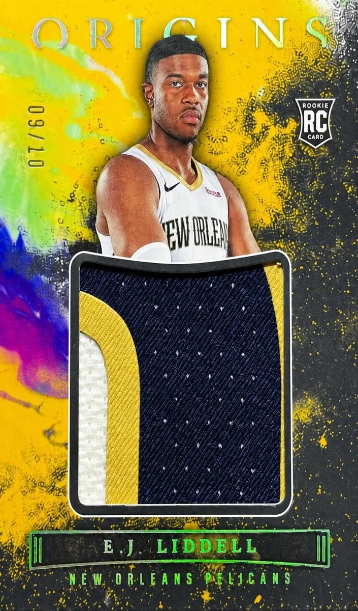 E.J. Liddell 2022 panini Panini Origins