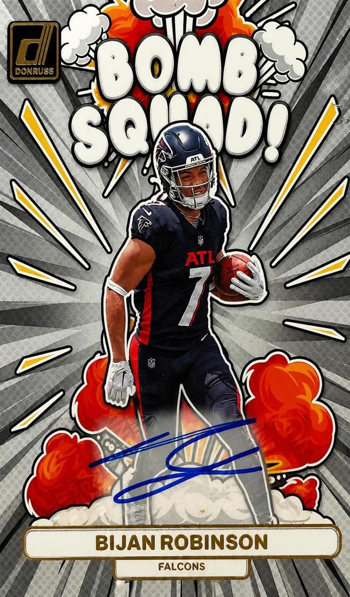 Bijan Robinson 2023 panini Panini Donruss