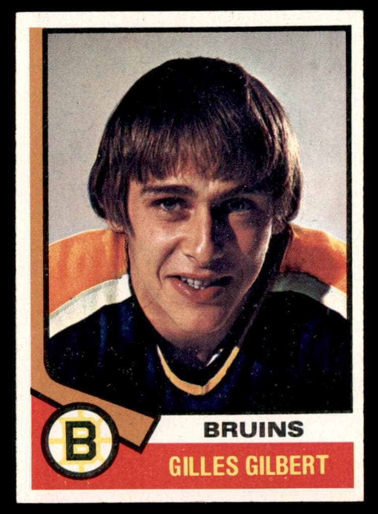 Gilles Gilbert 1974 topps