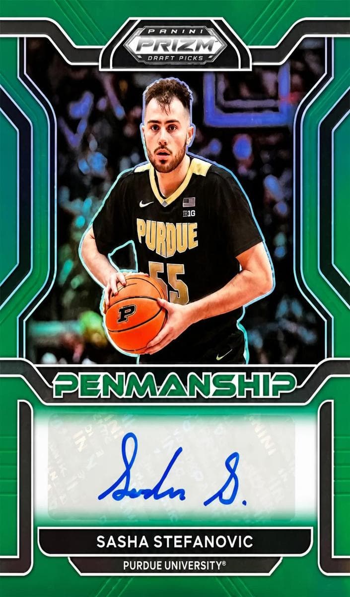 Sasha Stefanovic 2022 panini Panini Prizm Draft Picks