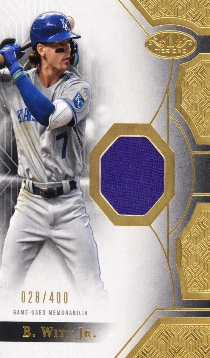 Bobby Witt Jr. 2023 topps Topps Tier One