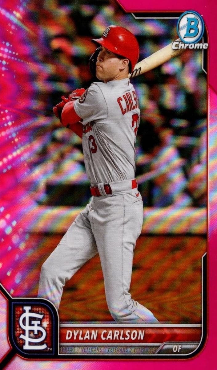 Dylan Carlson 2022 bowman Bowman Chrome