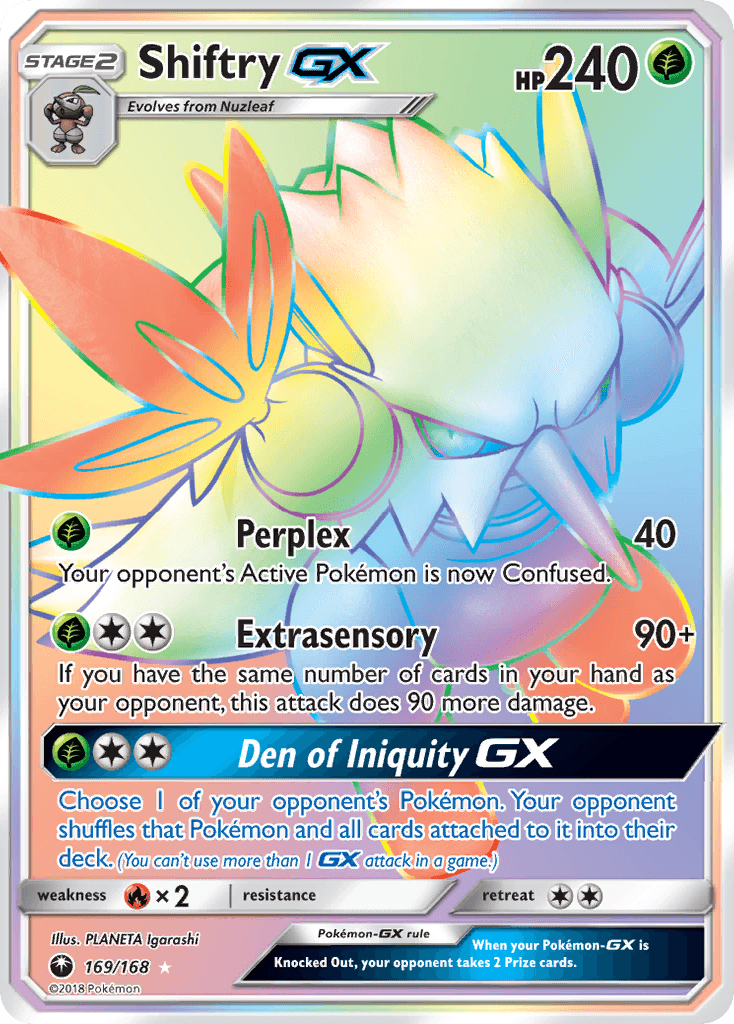 Shiftry GX #169
