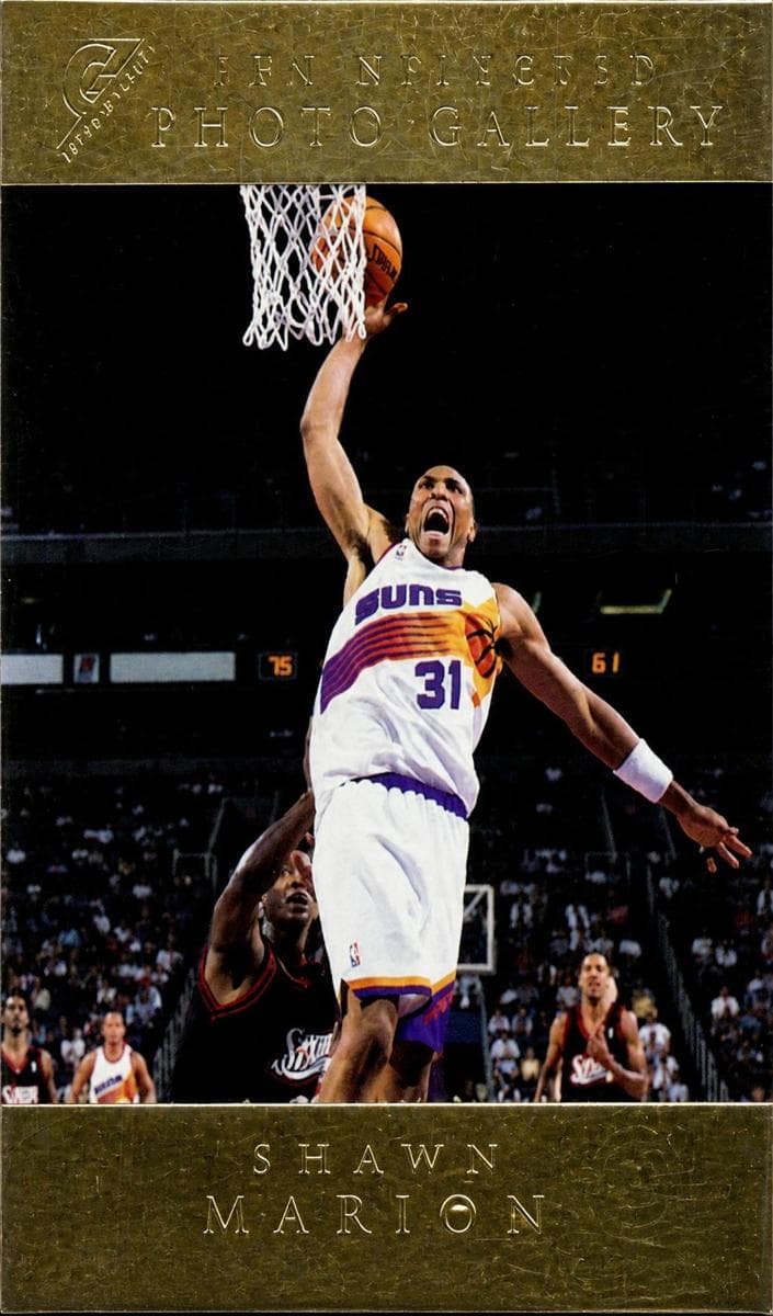 Shawn Marion 1999 topps Topps Gallery