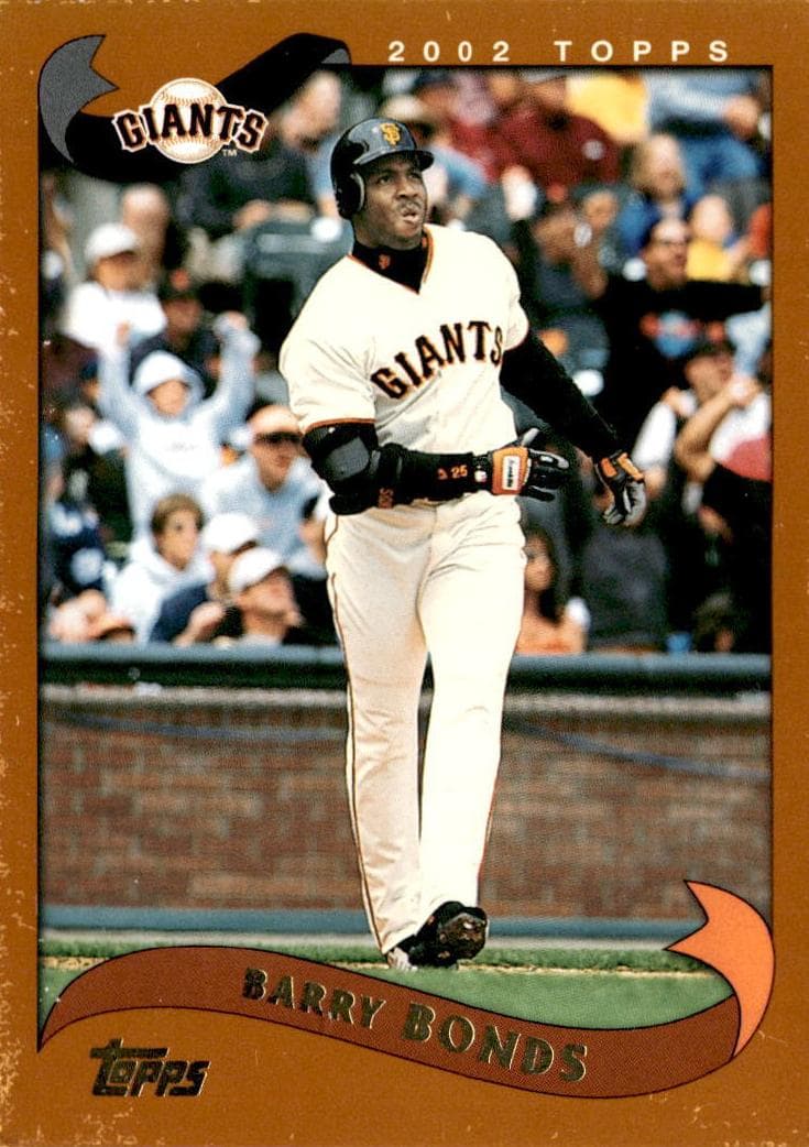 Barry Bonds 2002 topps Topps