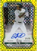 Edgar Montero trading card