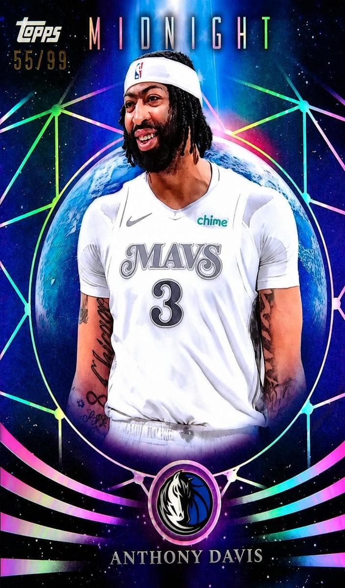 Anthony Davis 2025 topps Topps Midnight