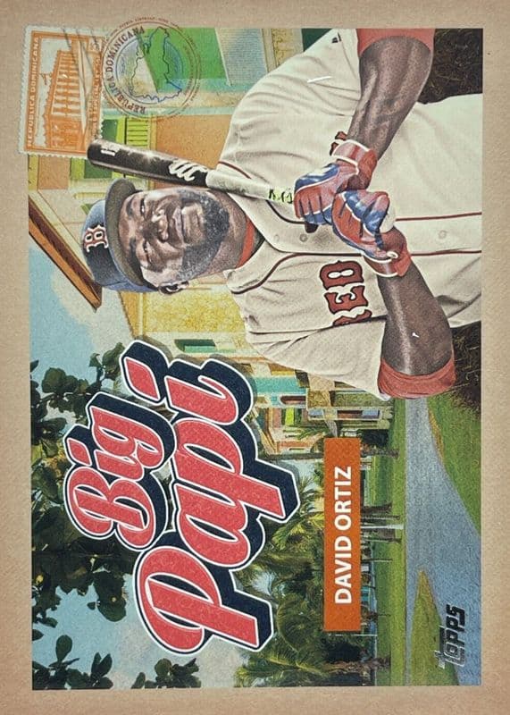 David Ortiz 2023 topps Topps Update