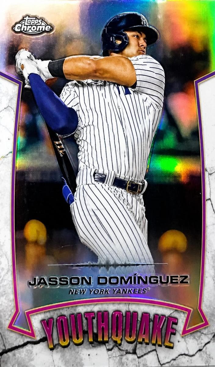 Jasson Domínguez 2025 topps Chrome