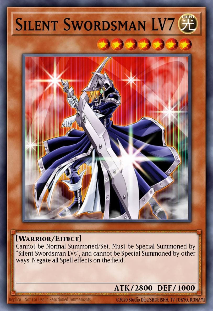 Silent Swordsman LV7 #DT06-EN001