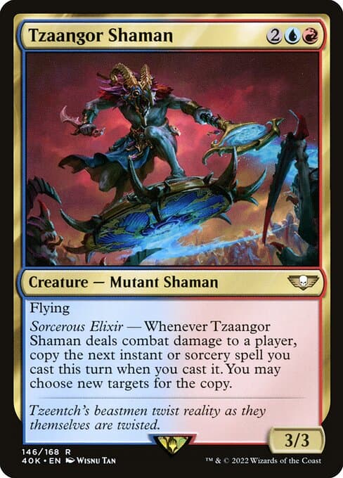 Tzaangor Shaman 2022 Magic: The Gathering Warhammer 40,000