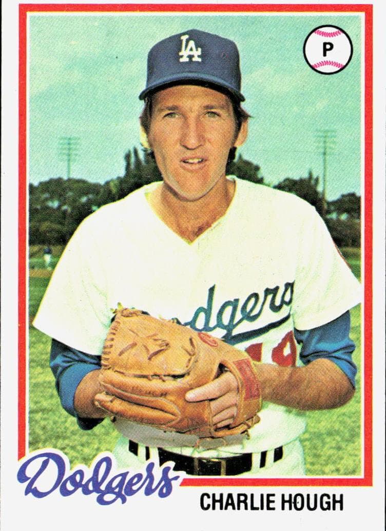 Charlie Hough 1978 topps Topps