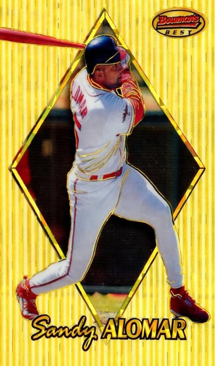 Sandy Alomar 1999 bowman Bowman's Best