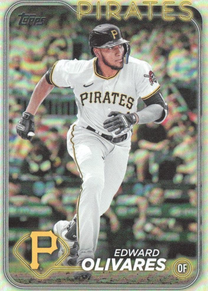 Edward Olivares trading card