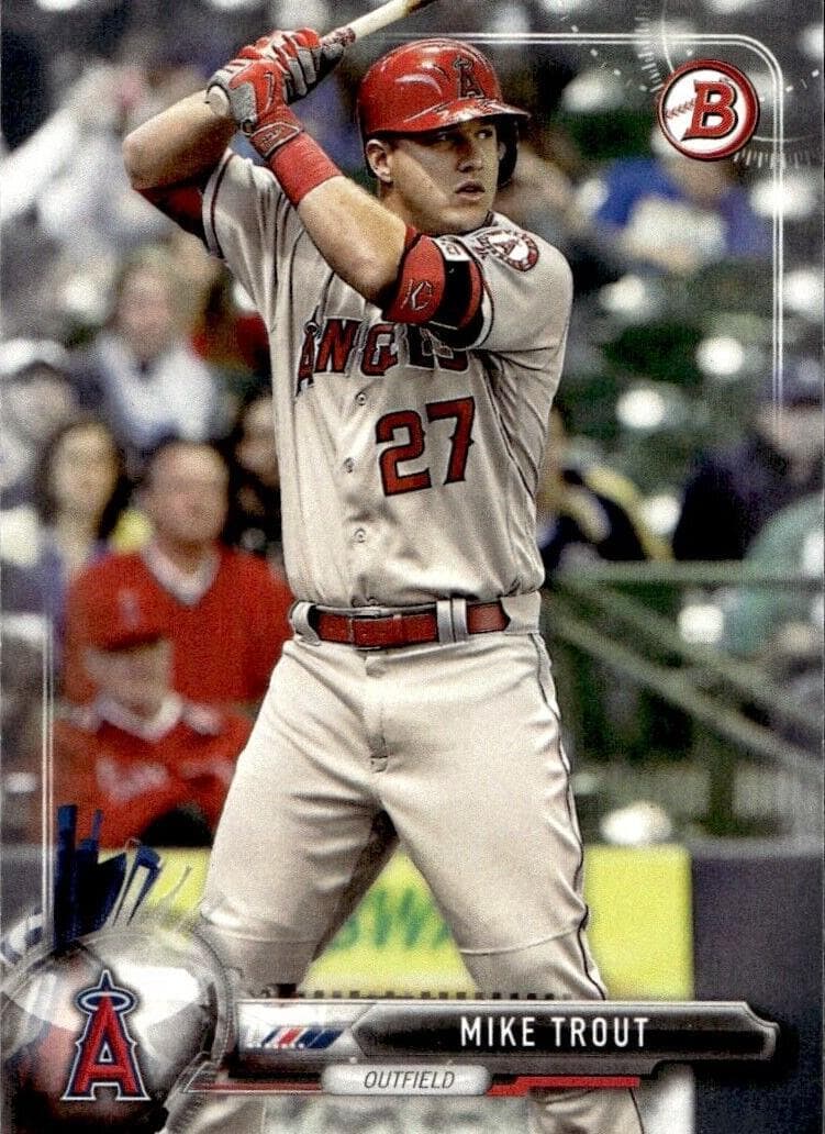 Mike Trout 2017 bowman