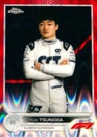Yuki Tsunoda trading card
