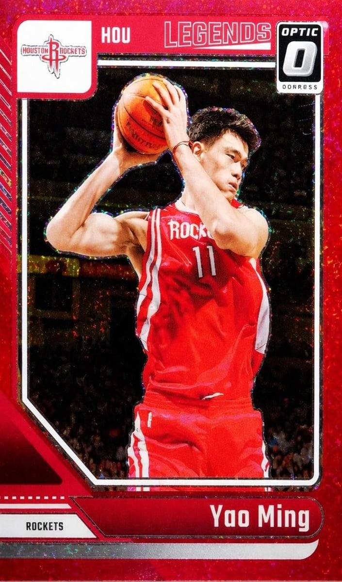 Yao Ming 2024 panini Donruss Optic