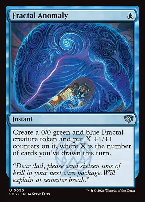 Fractal Anomaly 2026 Magic: The Gathering Secrets of Strixhaven