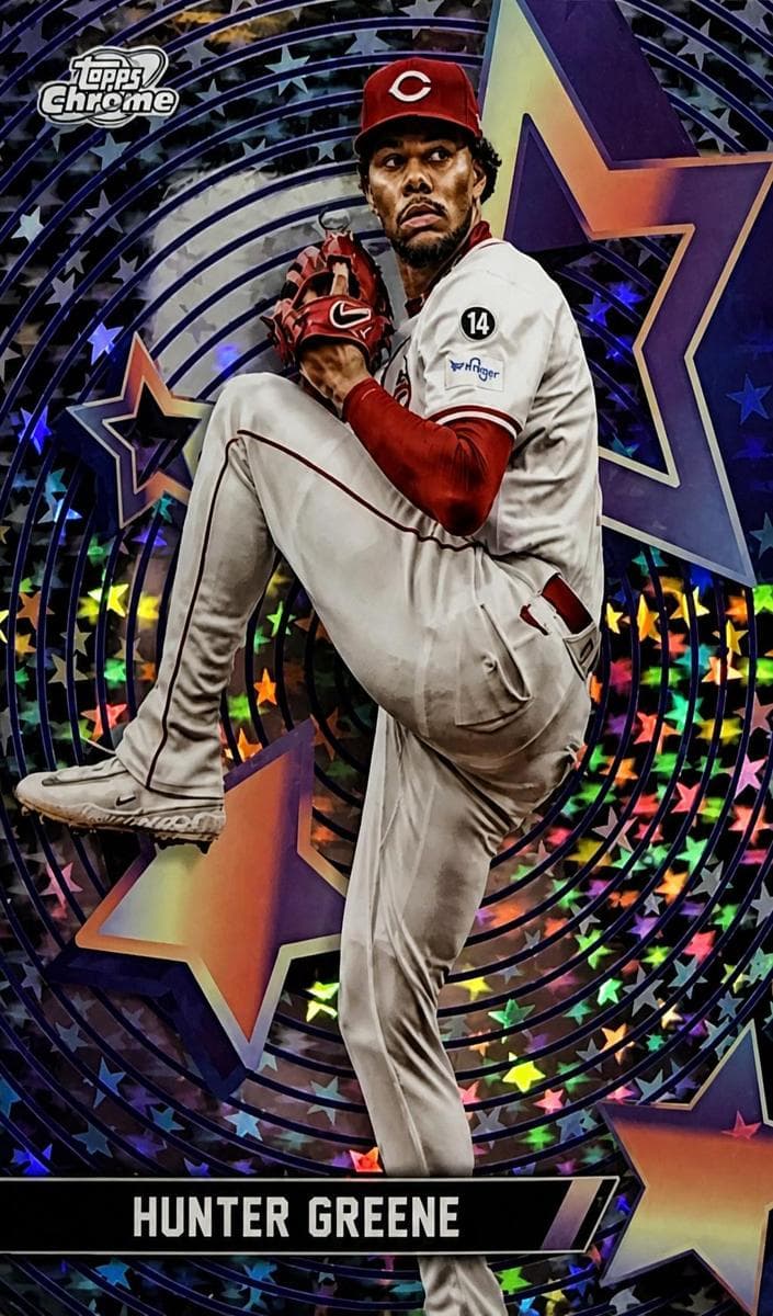 Hunter Greene 2025 topps Topps Cosmic Chrome