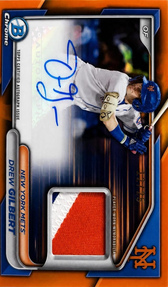 Drew Gilbert 2024 bowman Bowman Chrome