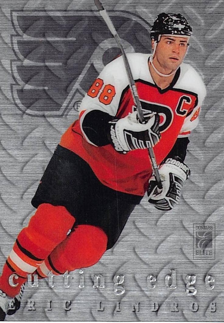 Eric Lindros 1995 panini Donruss Elite