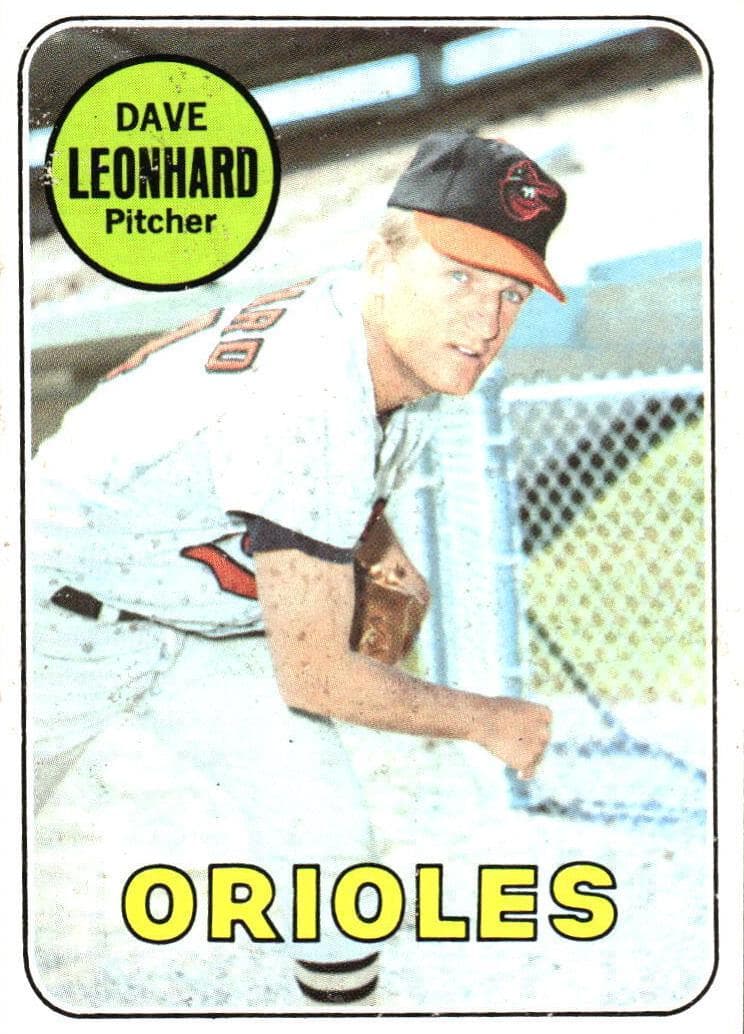 Dave Leonhard 1969 topps Topps