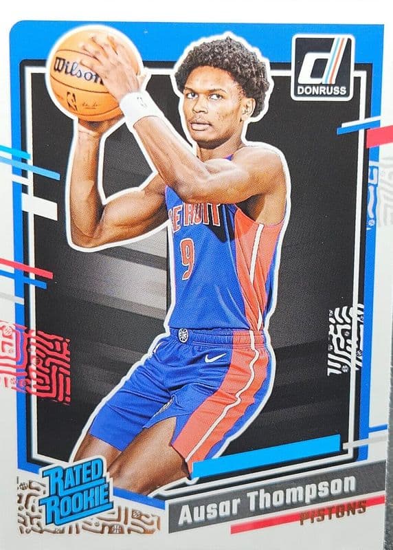 Ausar Thompson 2023 panini Donruss Holo Green Laser