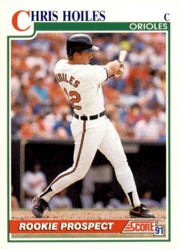 Chris Hoiles 1991 panini Score