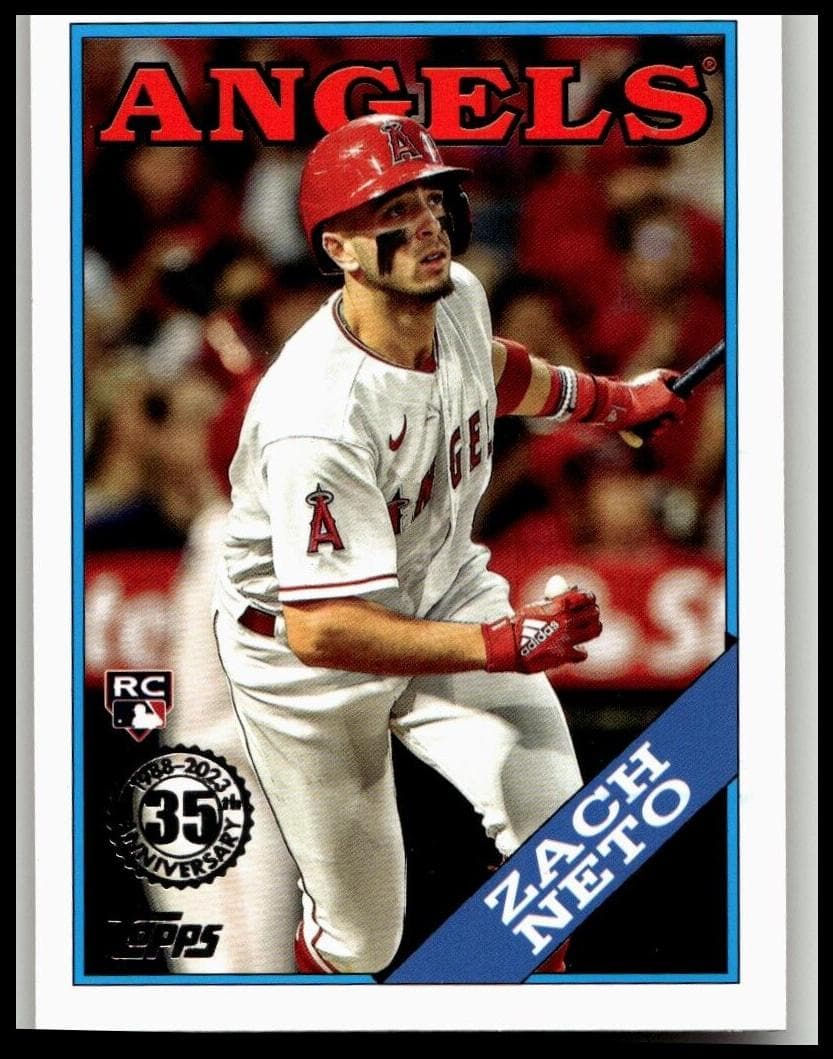 Zach Neto 2023 topps Topps Update