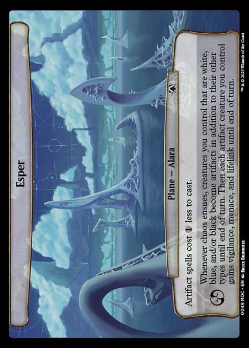 Esper 2023 Magic: The Gathering March of the Machine Commander