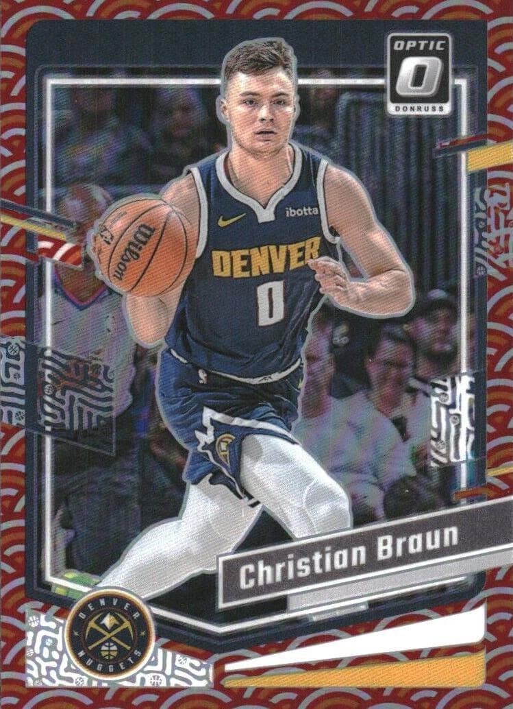 Christian Braun 2023 panini Donruss Optic