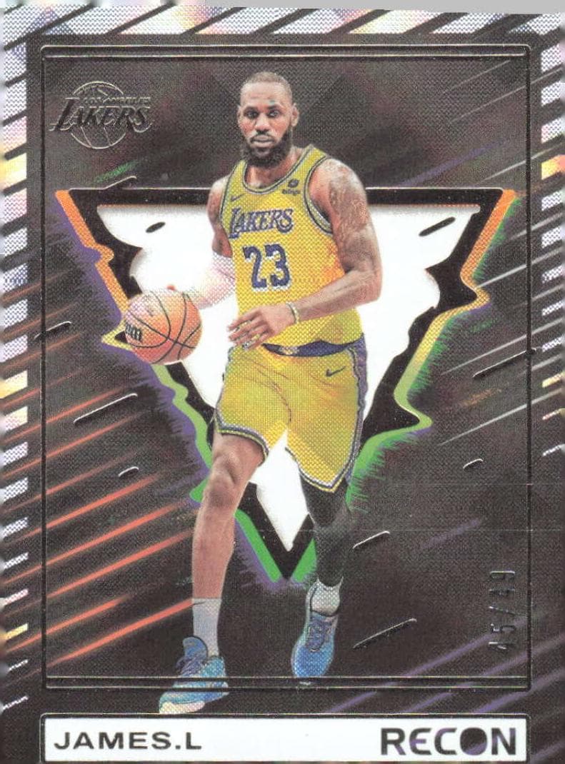 LeBron James 2023 panini Panini Recon