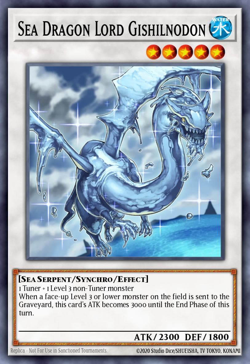 Sea Dragon Lord Gishilnodon #RGBT-EN044