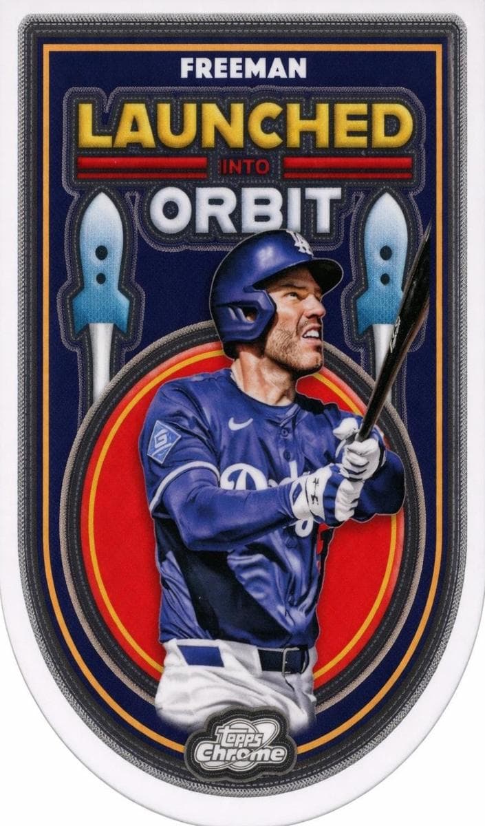 Freddie Freeman 2025 topps Topps Cosmic Chrome