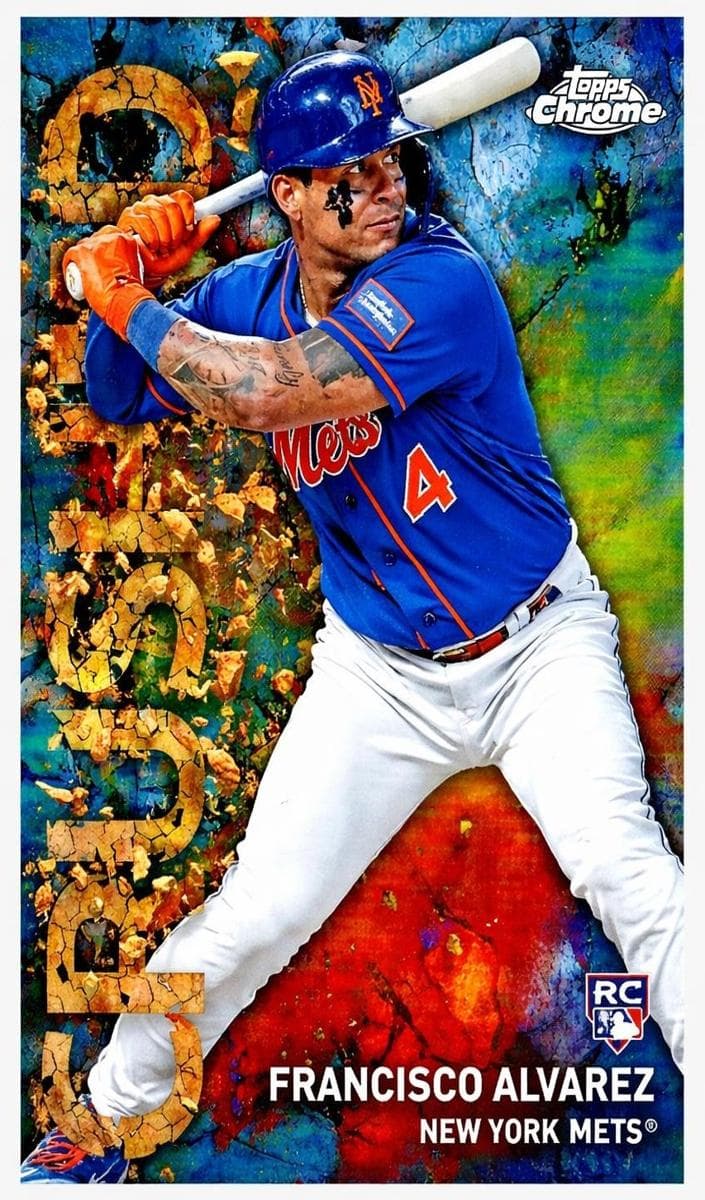 Francisco Alvarez 2023 topps Topps Chrome Update
