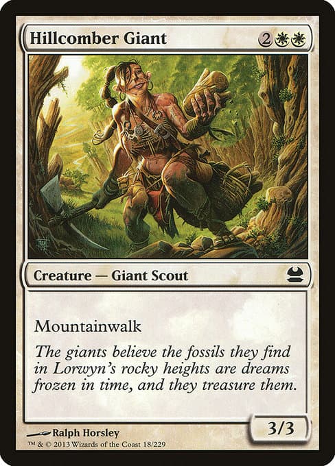 Hillcomber Giant 2013 Magic: The Gathering Modern Masters